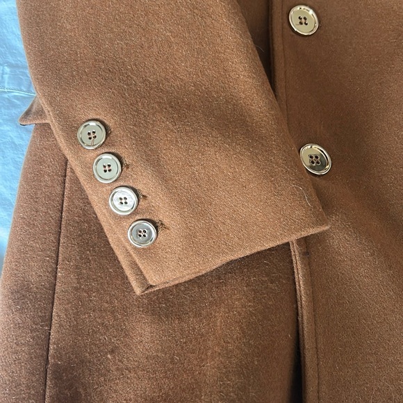 Brown double- breasted blazer - Picture 3 of 5